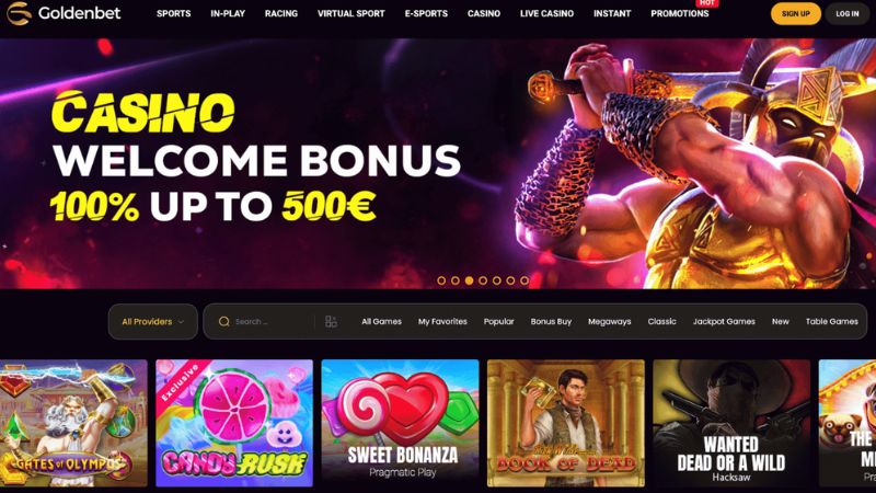 Goldenbet Casino Screenshot